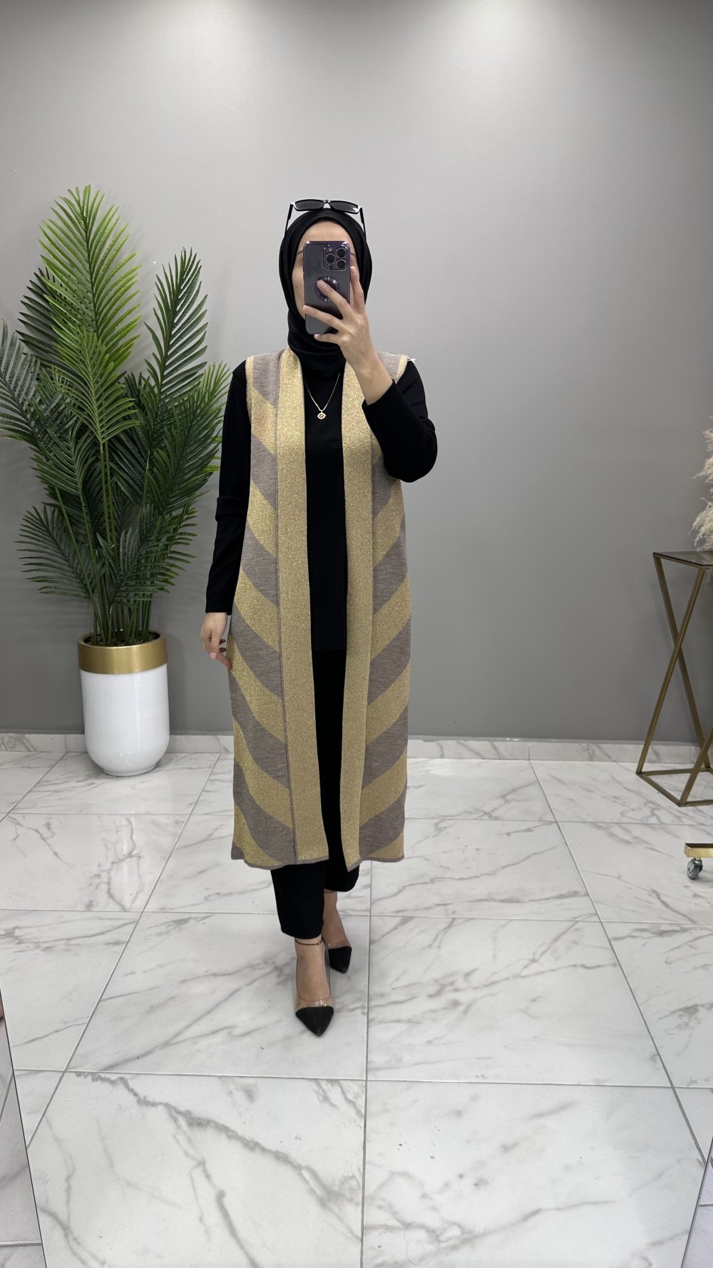Simli Yelek Hardal — Hardal Sarısı