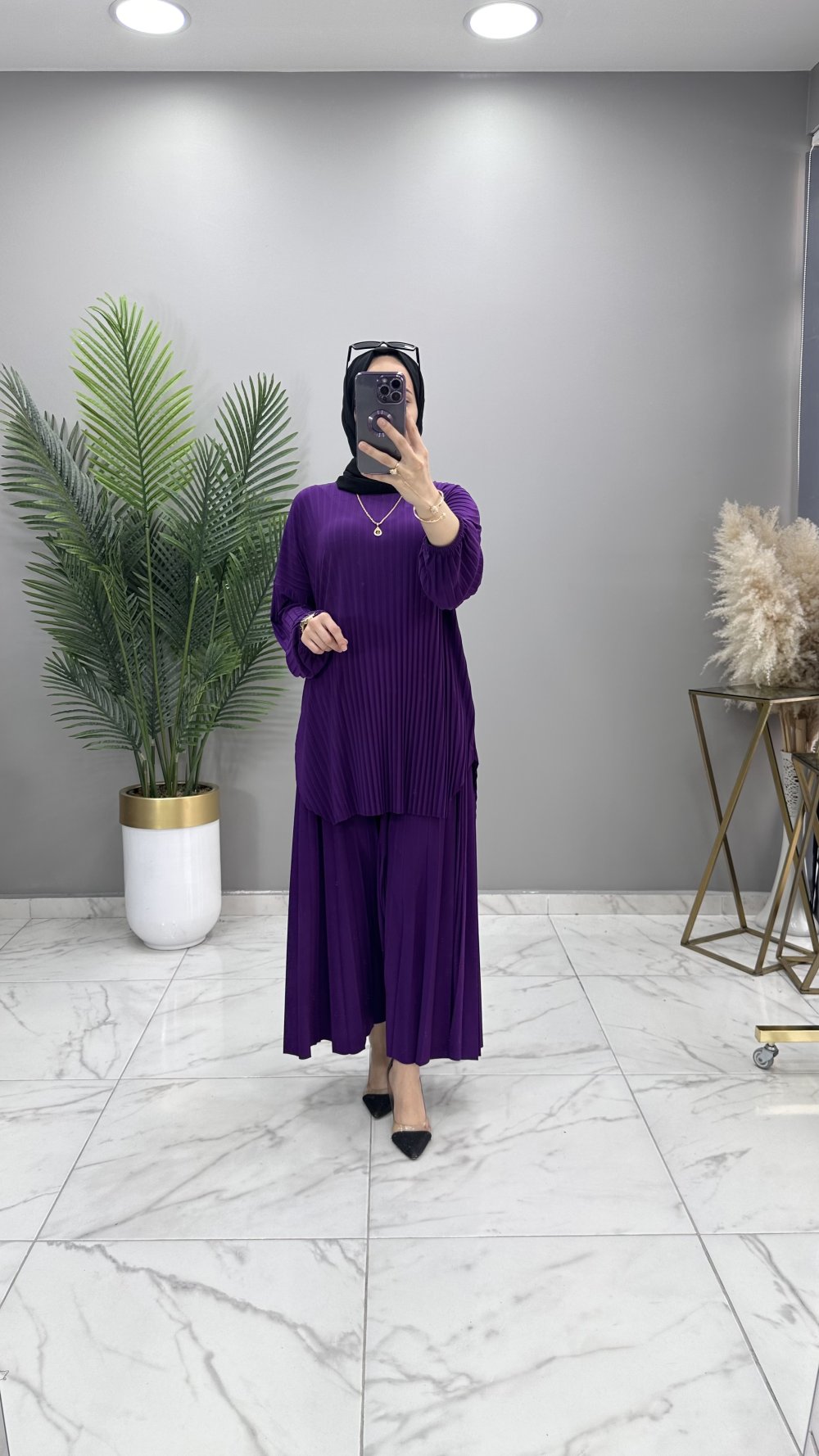 HANIM TAKIM MOR — Mor