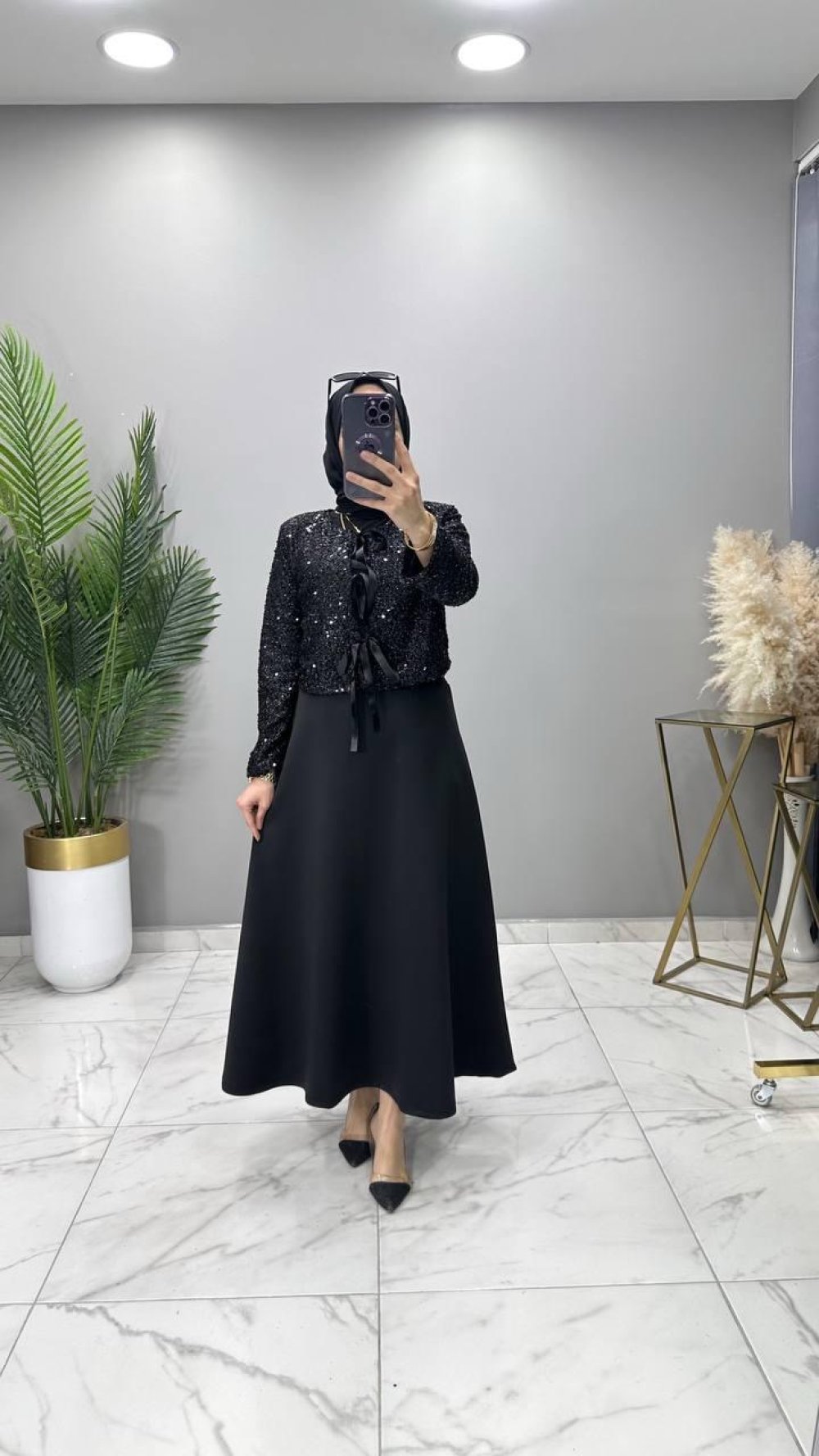 Lara Pulpayet Takım Siyah — Siyah
