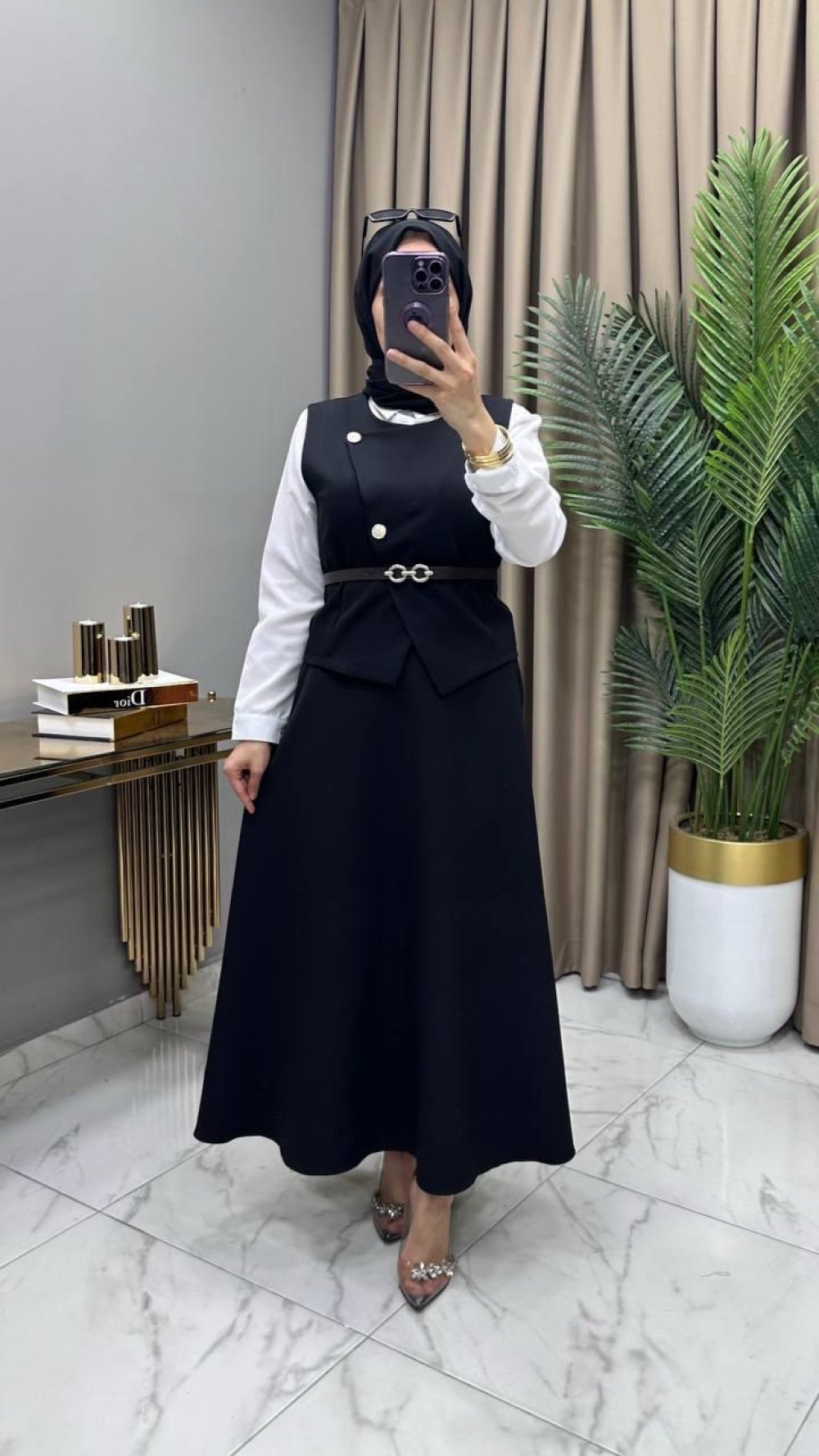 Gülce Takım Siyah — Siyah