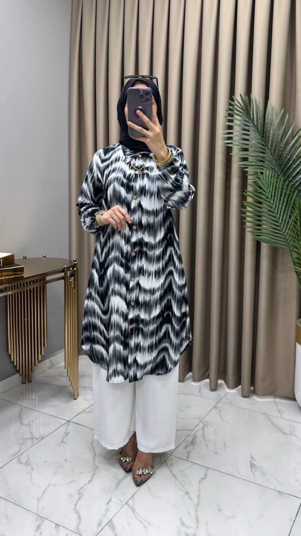 Berre Tunik Siyah — Siyah