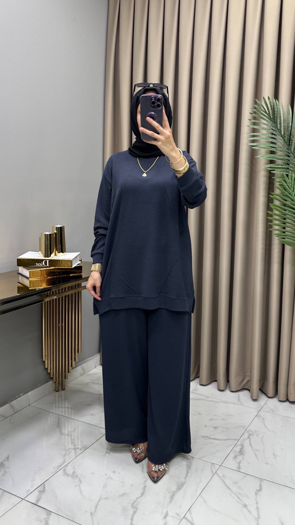 Erva Takım Siyah — Füme