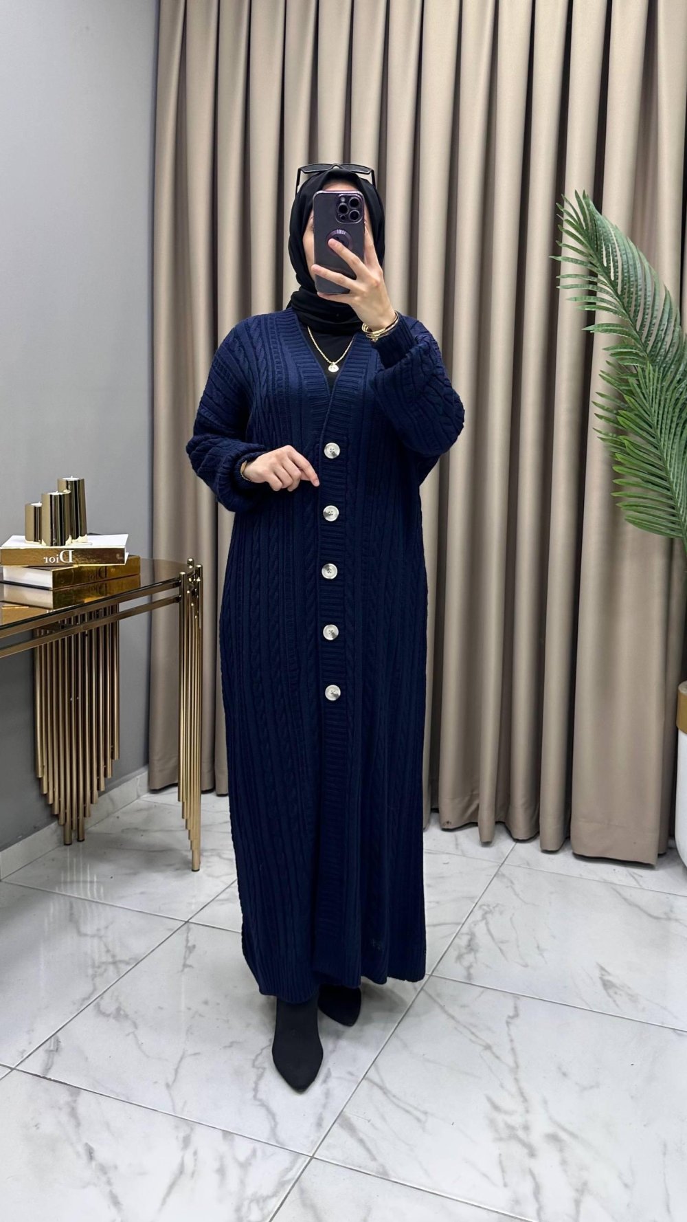Birgül Hırka Lacivert — Lacivert