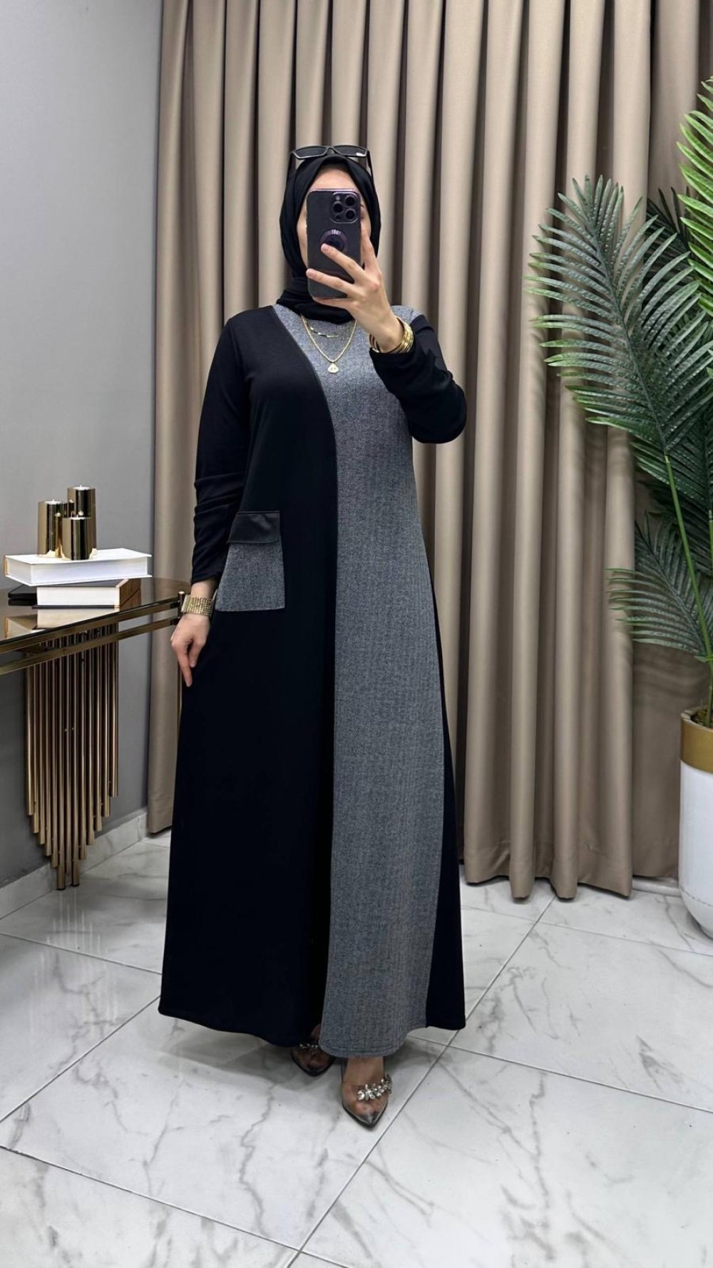 Betül Elbise Füme — Füme