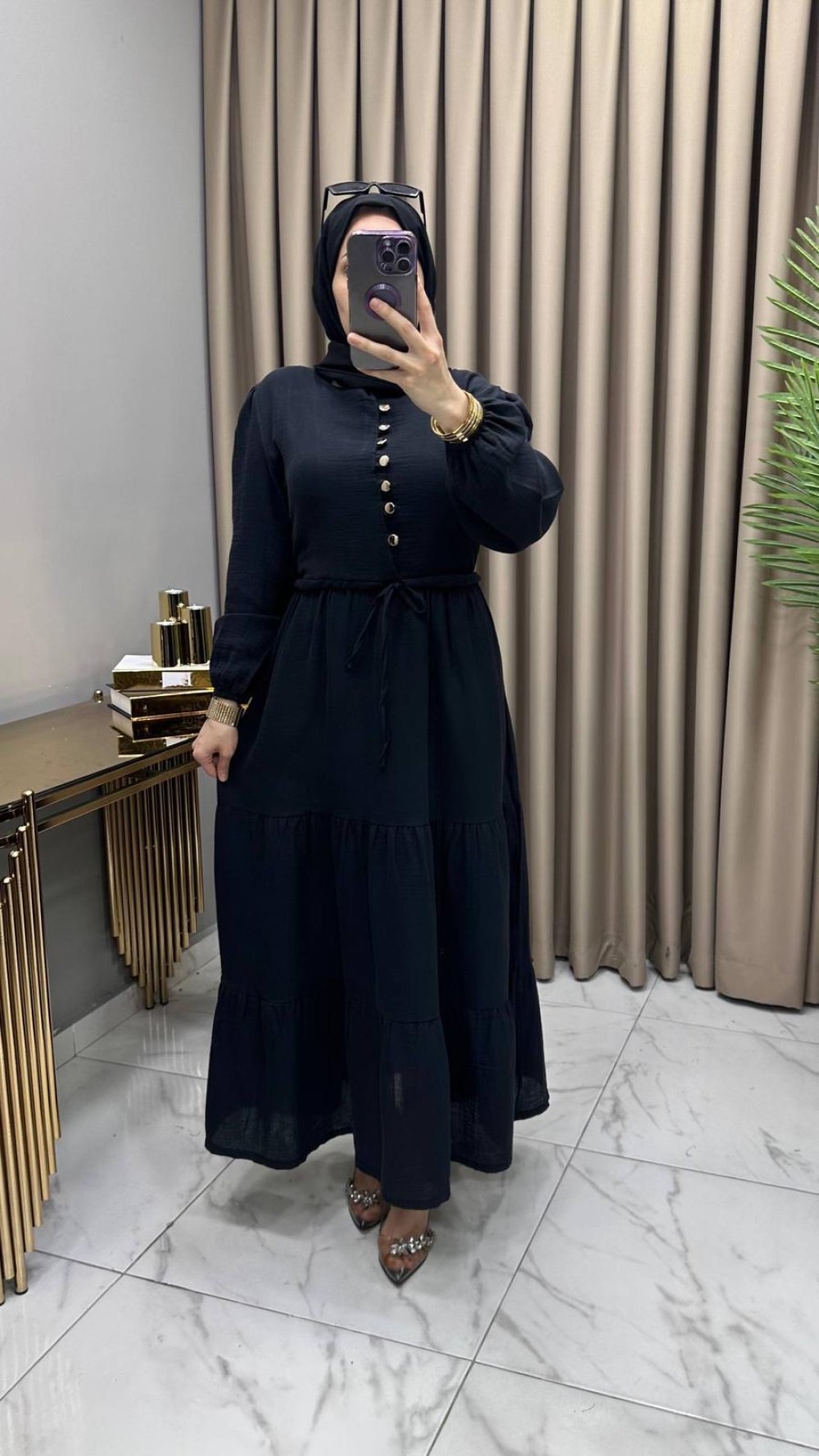Gülşah Elbise Siyah — Siyah
