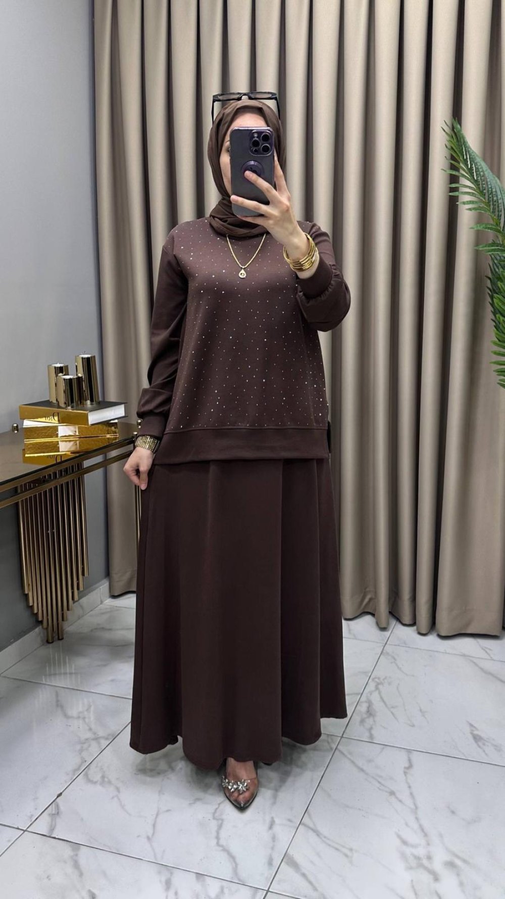 Eva Takım Kahve — Kahverengi