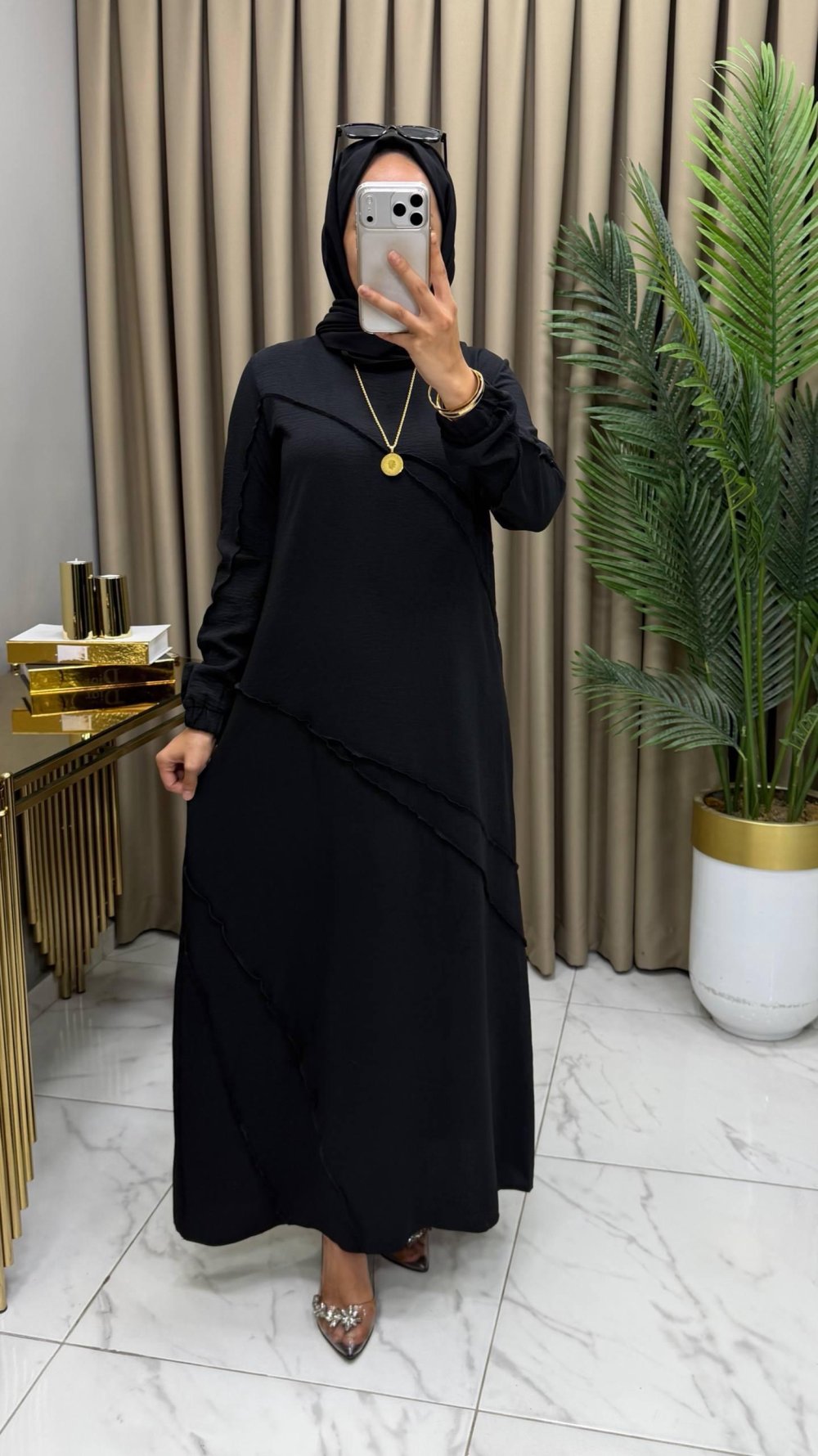 Zühre Elbise Siyah — Siyah