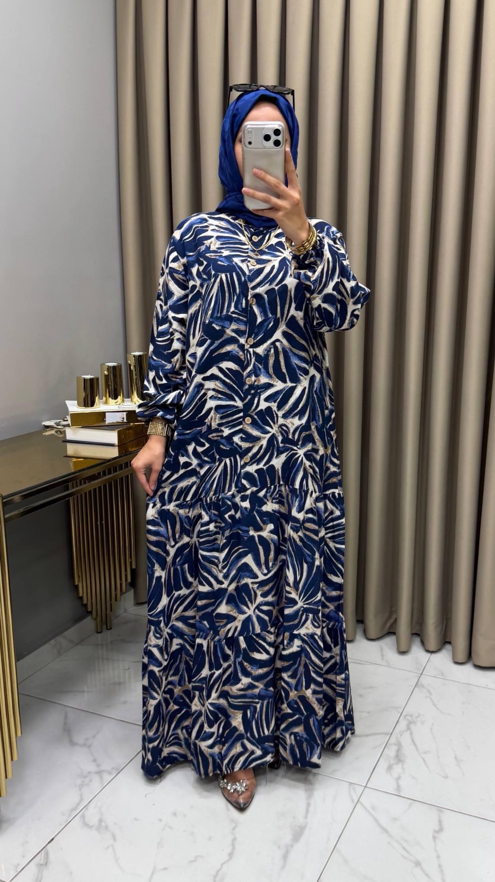 Cemre Elbise Lacivert — Lacivert