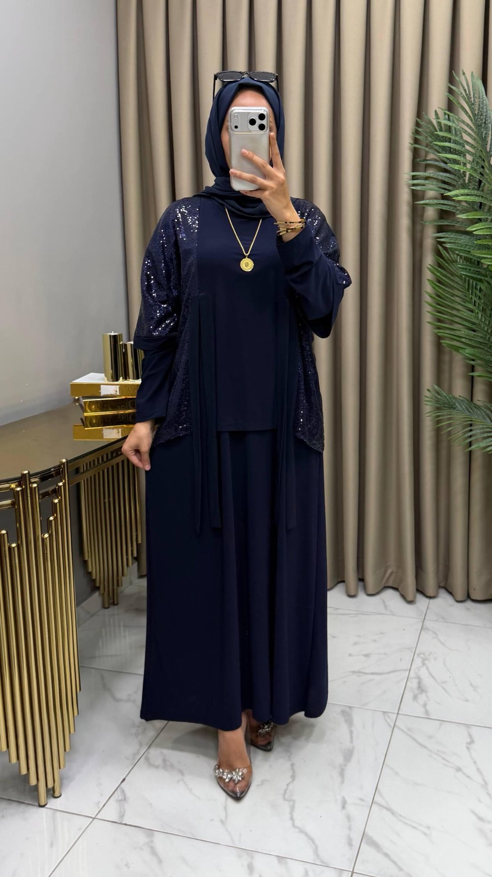 Almina Abiye Takım Lacivert — Lacivert